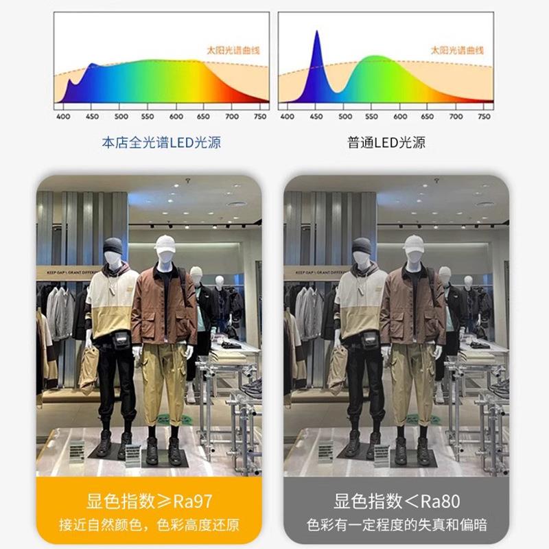 新款直销嵌入式可调角度象鼻灯婚纱店天花灯工程商用射灯服装店专
