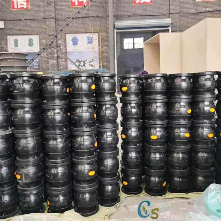 不锈钢法挠性头可挠曲柔性接接头717兰单球体橡胶减震接头JGD型