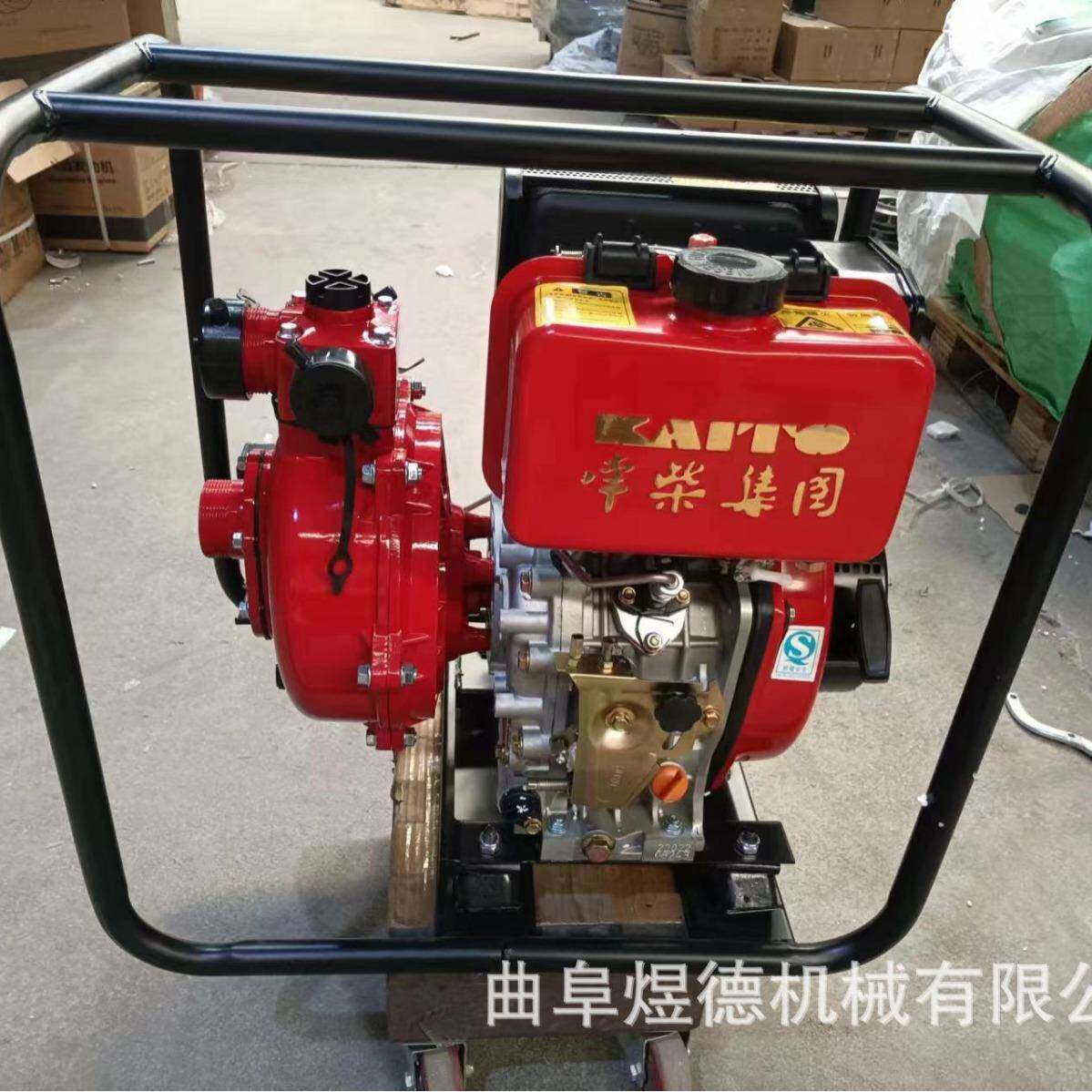 凤冷柴油机自吸泵防汛抽水泄洪排涝电启动高扬程水泵