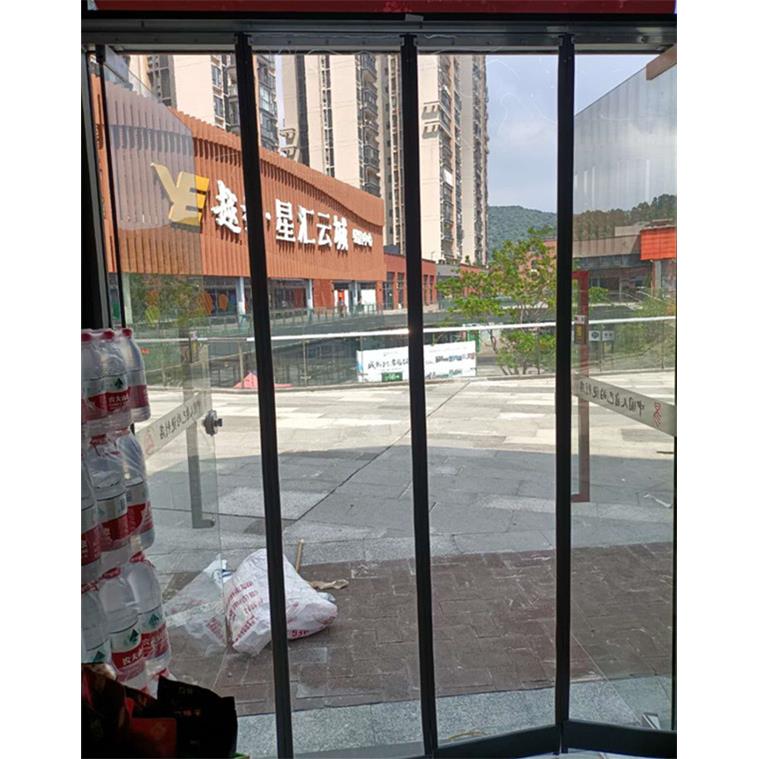 磁自吸门帘透明塑料空调帘隔热保暖挡冷气帘磁铁软胶PVC帘软