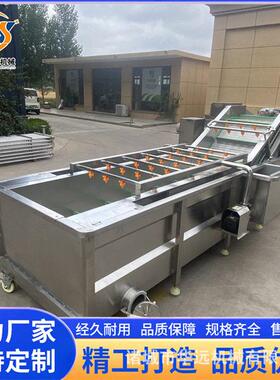 酸菜咸菜脱盐清洗设备全自动净菜加工设备 供应蚂蟥清洗漂烫预煮