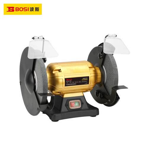 波斯纯铜电机550W单相220V重型台式砂轮机BS662703 BS-MD-T200
