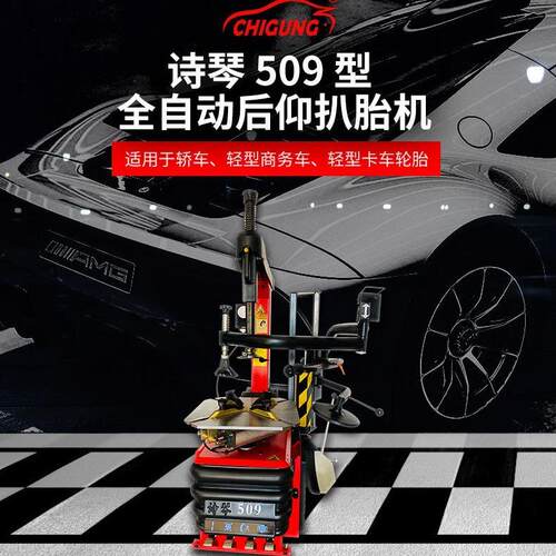 现货全自动汽车轮胎扒胎机拆胎机拆装机后仰辅助臂防爆胎509新款