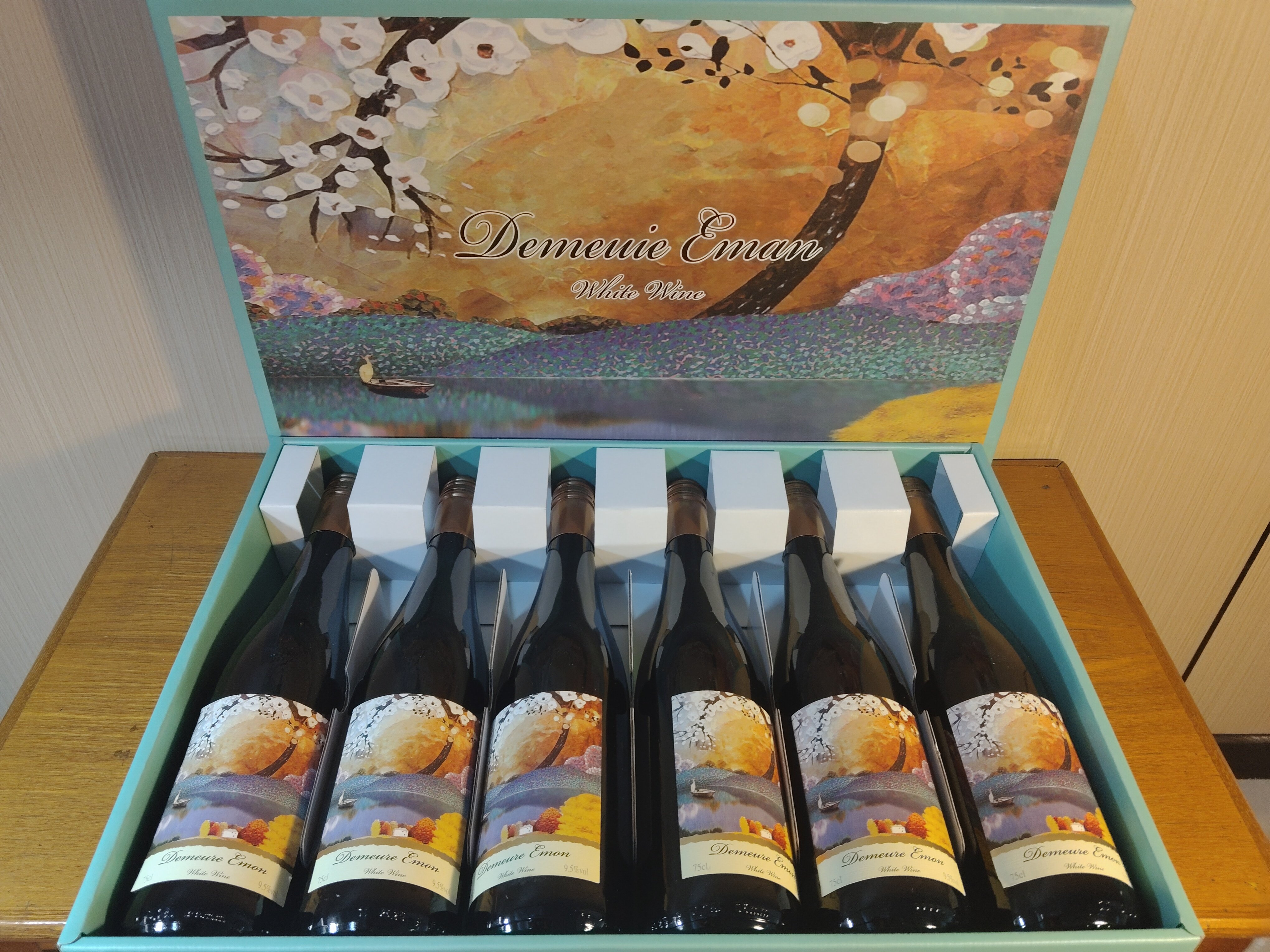 FM69资产处置【6瓶/箱】德国原瓶进口爱慕甜白葡萄酒9.5%vol捡漏