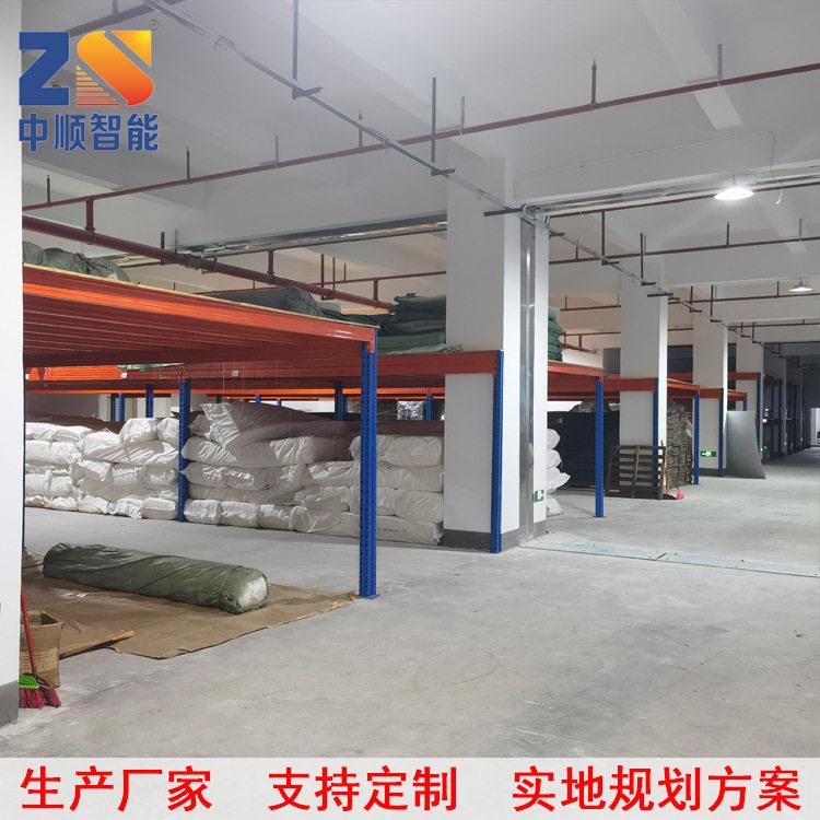 家具床垫厂适用宽型货架双层多层储物量大货架