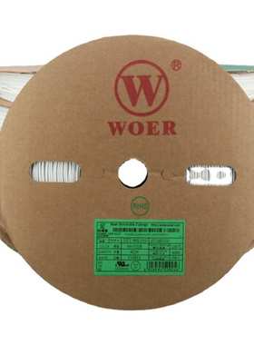 印字套管管管白色热缩号码可热缩代管透明wore客管切沃尔绝缘