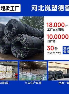 定制P国412标pe地埋穿线路管电力工程DE灯地埋电缆穿线H护套管
