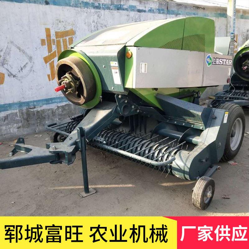 牵引式秸秆打捆机全自动牧草饲料打捆设备农业畜牧用打捆机
