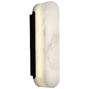 后现代创意天然云石壁灯全铜北欧客厅背景墙卧室书房楼梯过道灯具