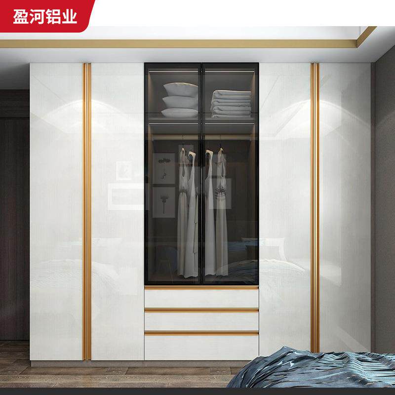 全铝居定做家用客厅餐墙边柜现代轻靠肤感白色收纳家储78246826物