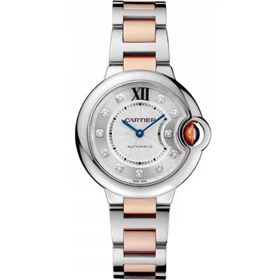 (可置换)公价83500[9.8新]卡地亚蓝气球自动机械女表WE902044