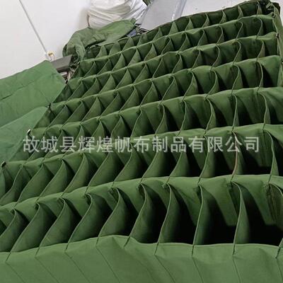 工装架分格帆布袋物料架台车布兜零部件周转车收纳袋器具储物袋