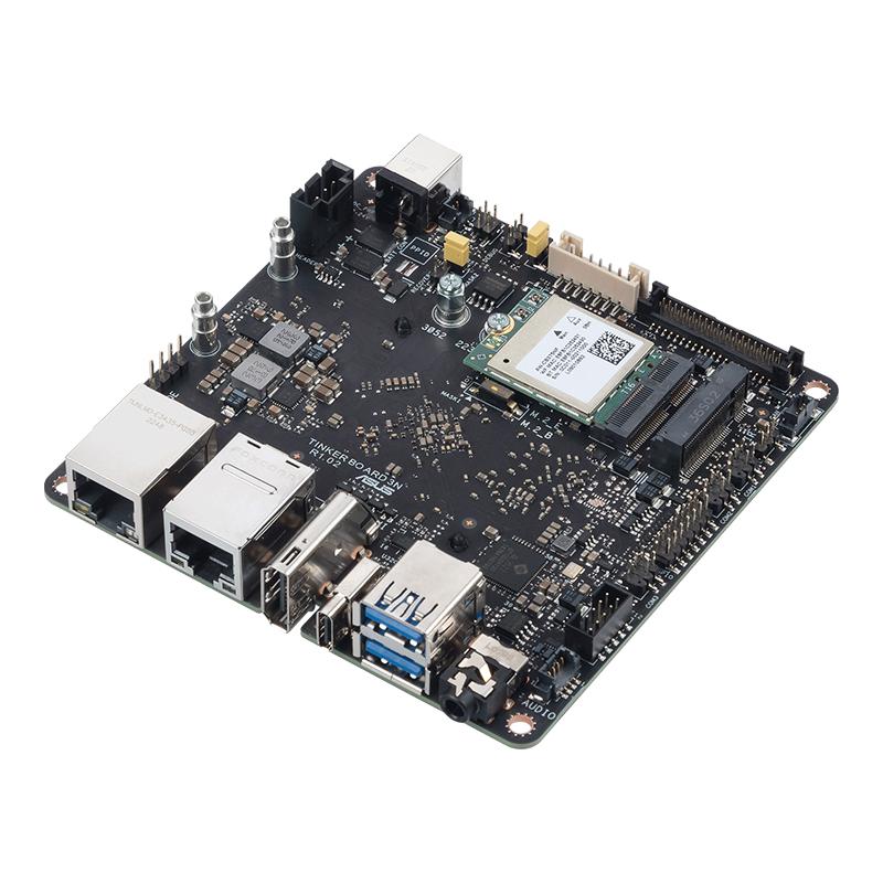 华硕tinkerboard 3N PLUS开发板/Linux安卓 ARM主板 瑞芯微RK3568