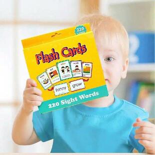 Cards Flash 220 Words Frequency Sight High Word