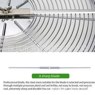 碗状水培旋转植物切叶机 trimmer割草机 bowl 割芽剪叶机 inch