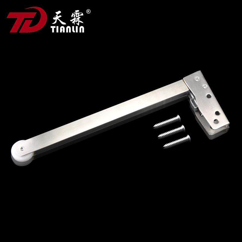 防火门顺位闭门器双开门顺序器通道门顺门器顺位器门窗不锈钢