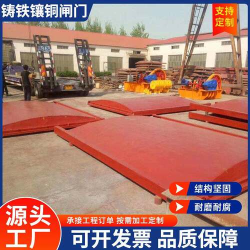 闸门SYZ铸铁镶铜闸门机闸一体启闭机方闸门耐腐蚀铸铁螺旋闸门