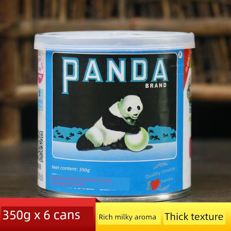 熊猫牌炼乳350克罐装家用香醇炼乳面包奶茶专用商业烘焙配料