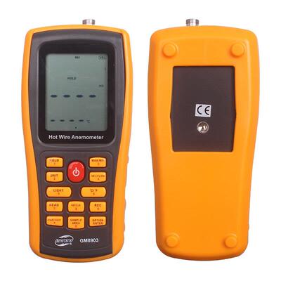 GM8903手持式热敏式风速仪风速计/表风量 风温 测试高精度