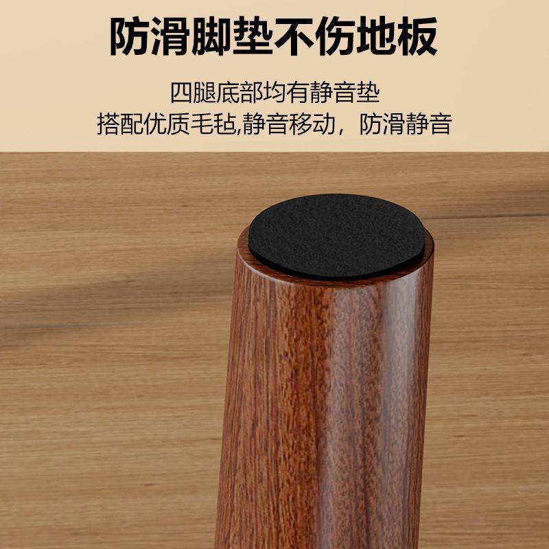 实木凳家00用可叠放软包板凳子客厅木头矮小凳椅简约现代方凳餐桌