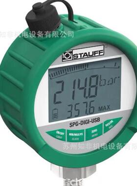德国STAUFF西德福SPG063压力表SMK20测压接头SMB20-1-400-C6F现货