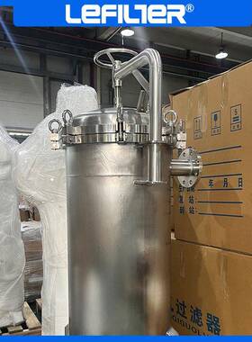304不锈钢精密保安过滤器地下井水自来水管道净水器过滤设备前置