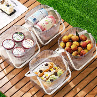 冰块模具多边行硅胶冰格高颜值网红小冰桶冰块桶家用野餐饮料桶