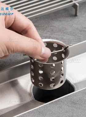 3酒臭04不锈钢地漏长方形卫生浴间室EL240304防大排量家用店