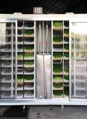 湖南全自动芽苗菜机种子发芽机200型彩钢芽苗菜机种子发芽箱厂