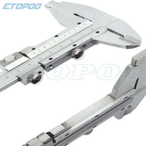 HUOTO 双向爪 300MM 0.02MM 碳钢游标卡尺 数显卡尺