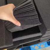 过滤吸附漆棉棉空气纤维活性炭效 初废气材滤烤除臭过滤 棉房