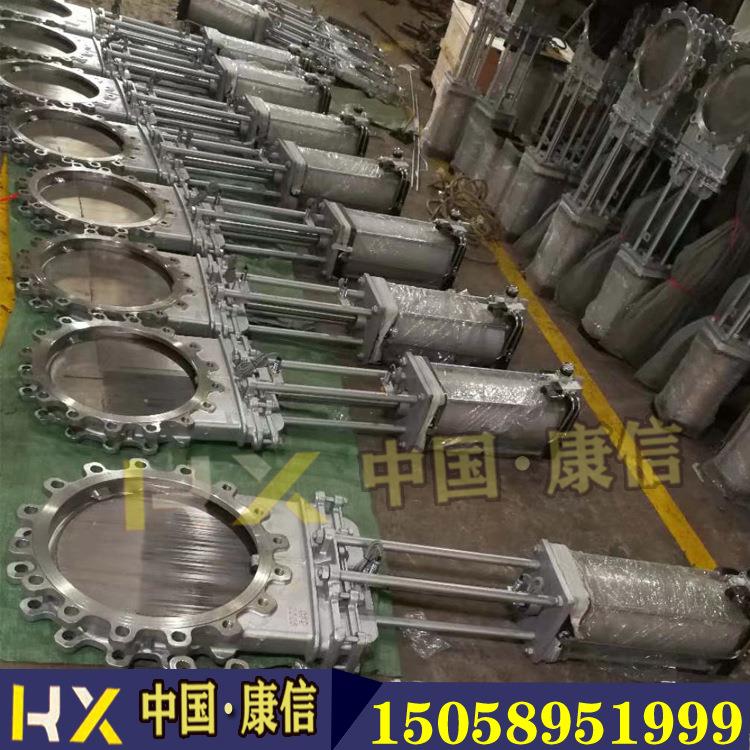 供应PZ673X气动刀型闸阀气动刀闸阀