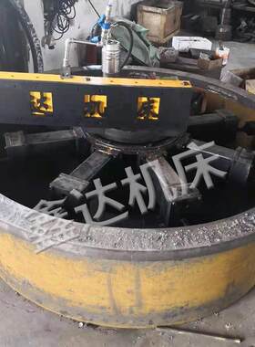 出售便携式法兰车床法兰断面凸台密封XDFC1000槽切0削盘车床XFDC
