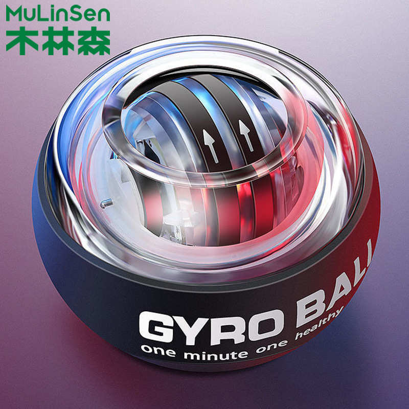 三梵腕力球100男士健身炼手臂握力器自启动金属专业静音万力离