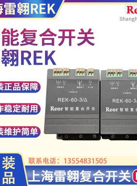 上海雷翱电子 智能低压复合开关REK-40-/60-3 REK-20/40/60-1*3/Y