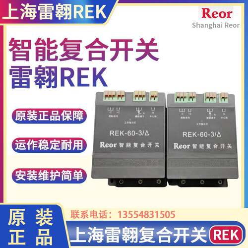 上海雷翱电子 智能低压复合开关REK-40-/60-3 REK-20/40/60-1*3/Y