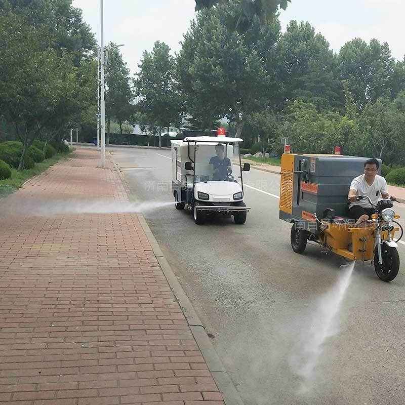 小型高压清洗车环卫绿化车市政电动道路清洁车路面冲洗高压清洗车