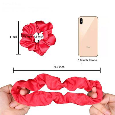 40Pcs Hair Scrunchies Satin Scrunchies Silky Hair Accessorie