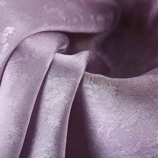 不易皱柔软有纱感垂感长短衫 折枝梅 汉服布 纺织暗花纱 直销新款