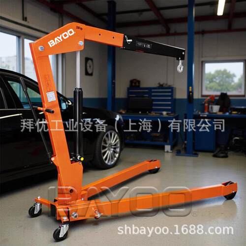 BAYOO拜优BLY00折叠式模具吊机发动机吊机折叠吊机简易吊机