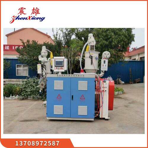 PVC玻璃卡条软硬共挤型材生产线ABS共挤型材生产线青岛震雄