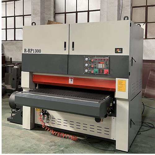 隆德祥木工全自动宽带重型砂光机R-RP双面定厚定尺打磨机