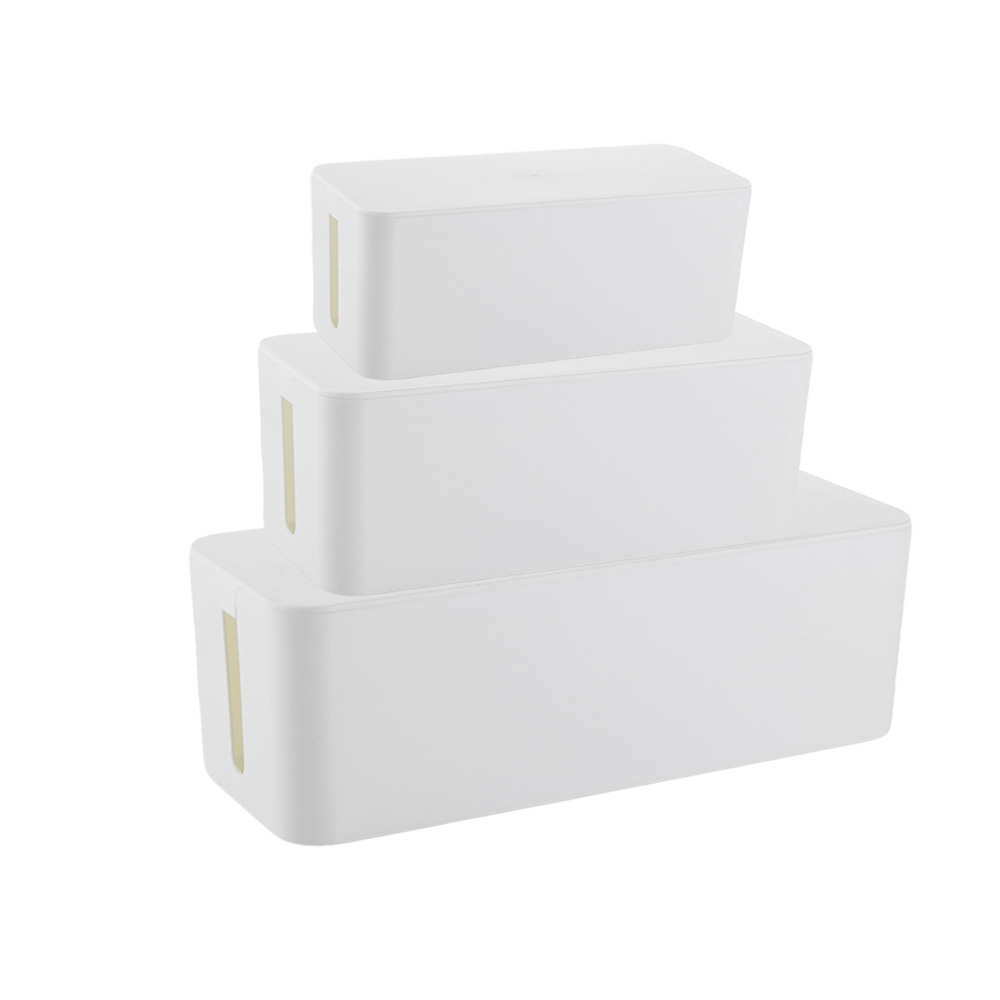 插线板收纳盒整理线盒收纳插座理线盒竹木电线盒排插整理盒集线盒