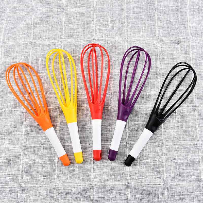 厂家塑料搅拌器多功能手动旋转打蛋器两用塑料折叠收纳搅拌器
