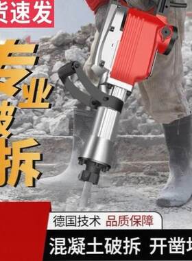 65电镐单用大功率工业级混凝土石头电搞锤重型工程拆墙大纯铜