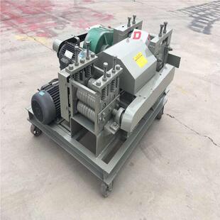 筋废料旧钢调直机废箍废筋钢筋废钢801筋直条机乱钢筋拉直切断一