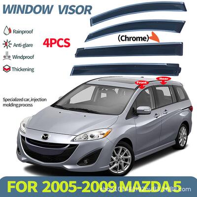 适用于马自达5晴雨挡雨板MAZDA5CRCW2005-2019Windowvisor