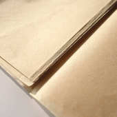 广东梅州客家盐焗鸡专用纱纸竹笋纸1捆20叠 包邮