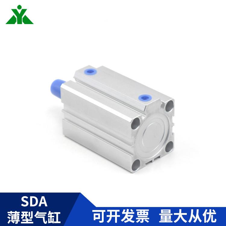牌型SDA40x10x20x25x30x40x50x60x75x80x100-B外牙气缸
