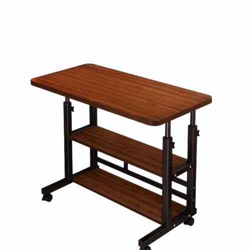 简易学生写字桌宿舍夹缝小书桌床边桌可移动升降电脑桌子卧室家用